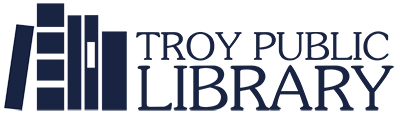 Homepage of Troy Public Library